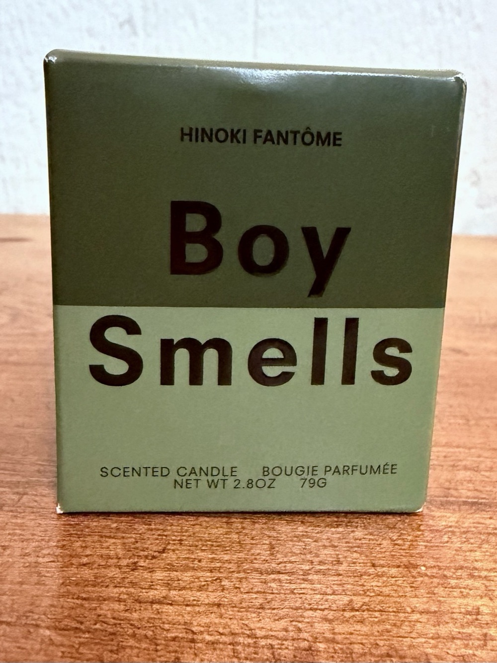 Boy Smells Hinoki Fantôme Scented Candle 2.8 oz NWT